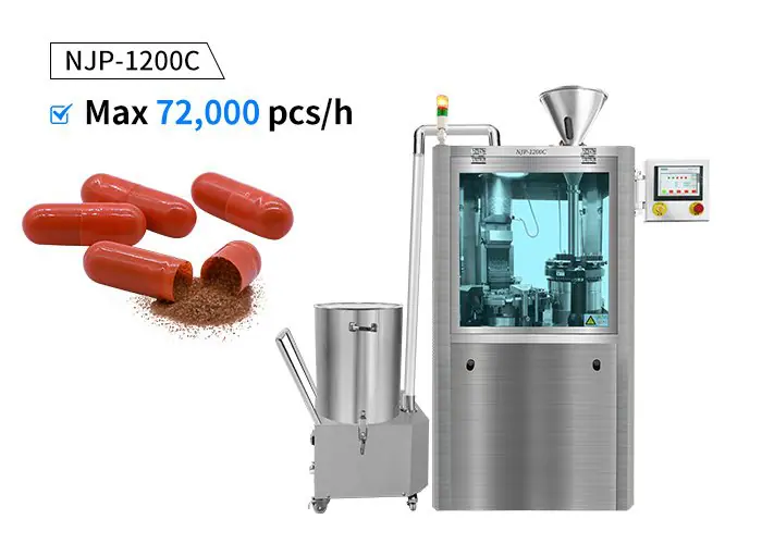 এনজেপি -1200 সি ক্যাপসুল ফিলিং মেশিন