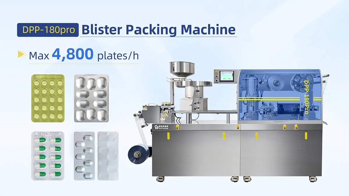 DPP-180pro Blister Machine for Capsule Tablet