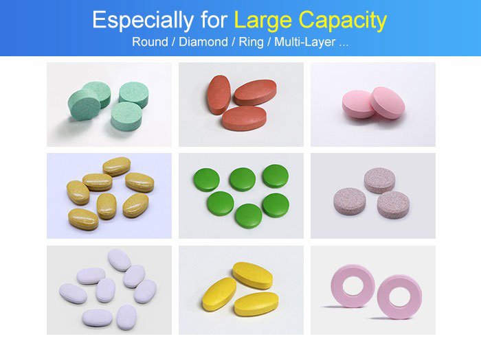 échantillon de comprimés