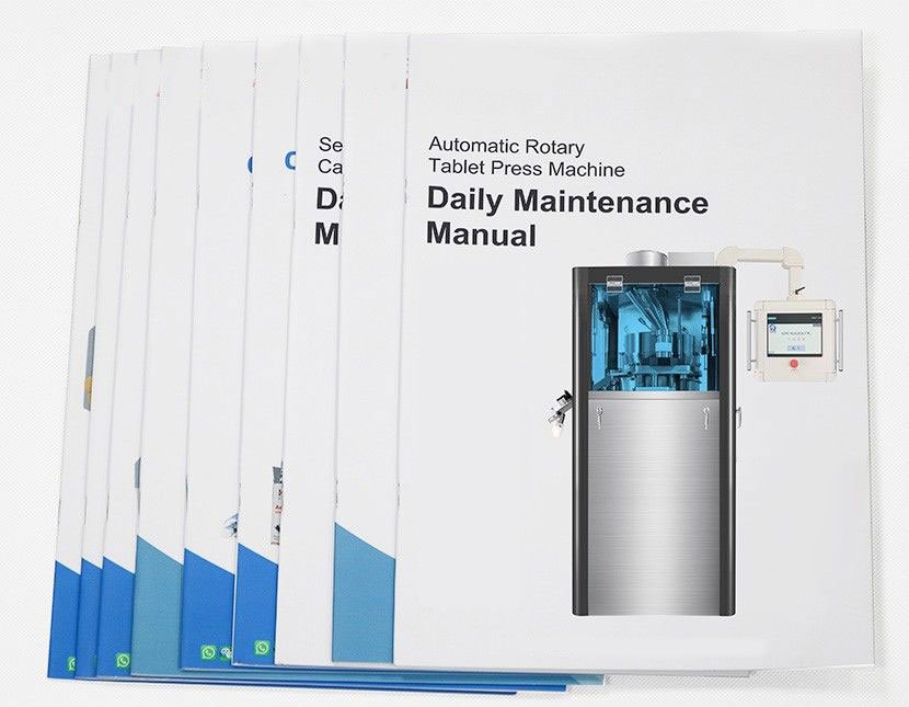 tablet press machine manuals