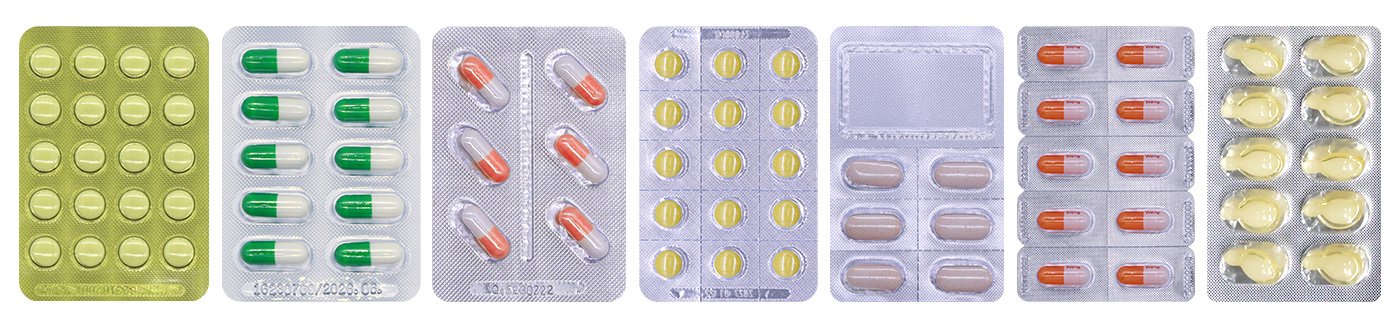 blister packaging samples