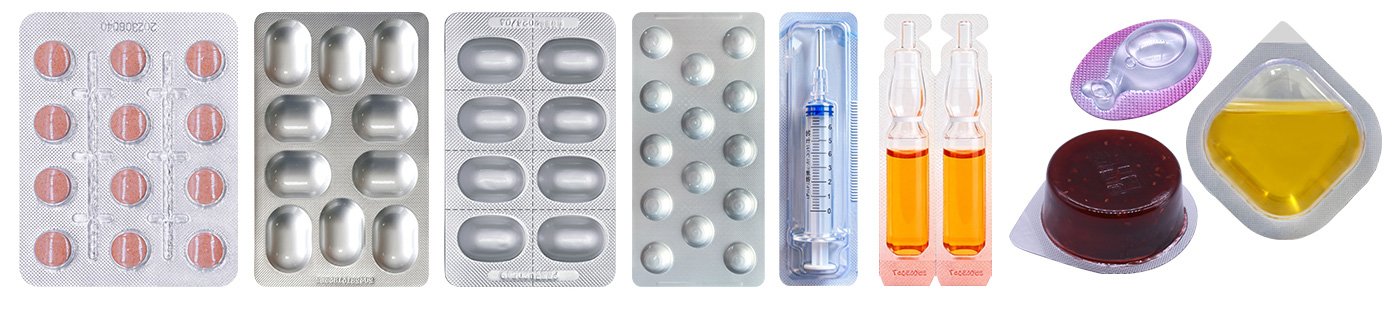 blister packing samples