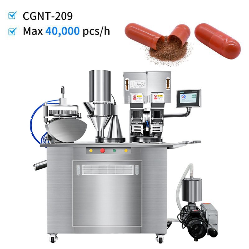 semi auto capsule filling machine