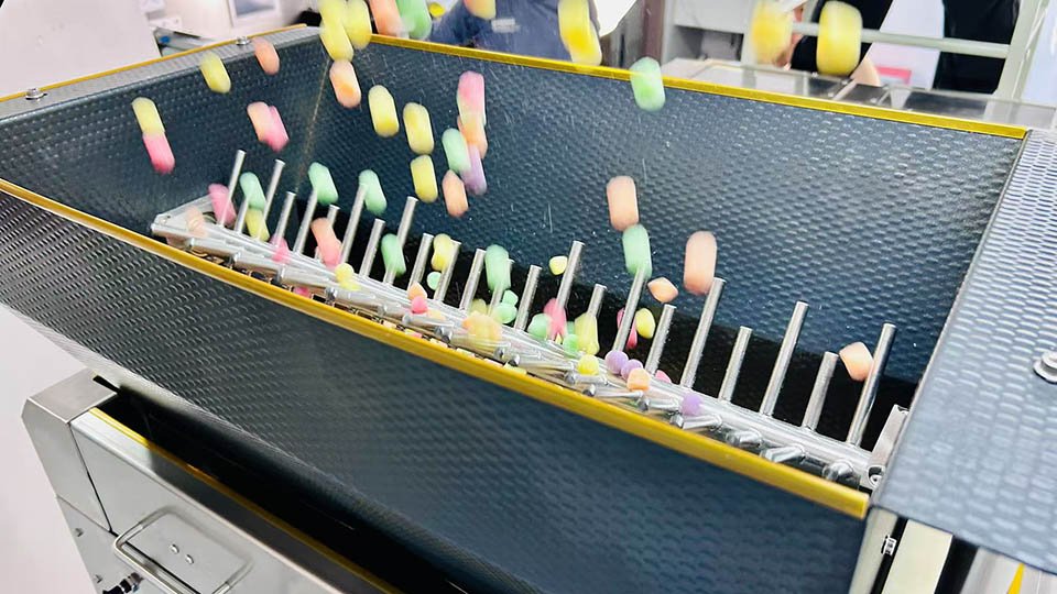 dyspersja zatykająca cukierki