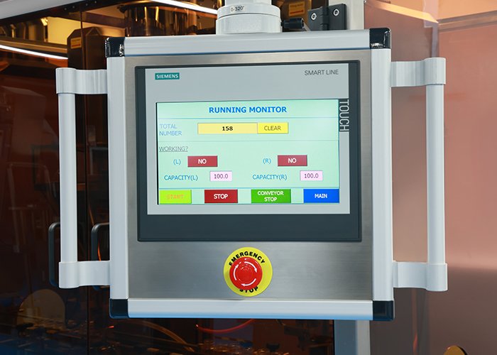 PLC powder filling machine