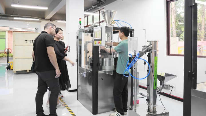 Mesin penghilang debu tablet CE