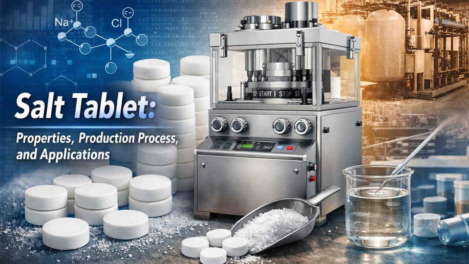 Fabrication de tablettes de sel