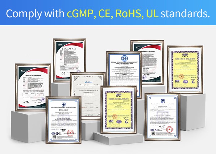 CE sachet collating machine