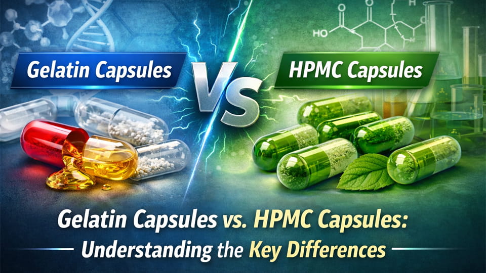Gelatin Capsule vs HPMC Capsule
