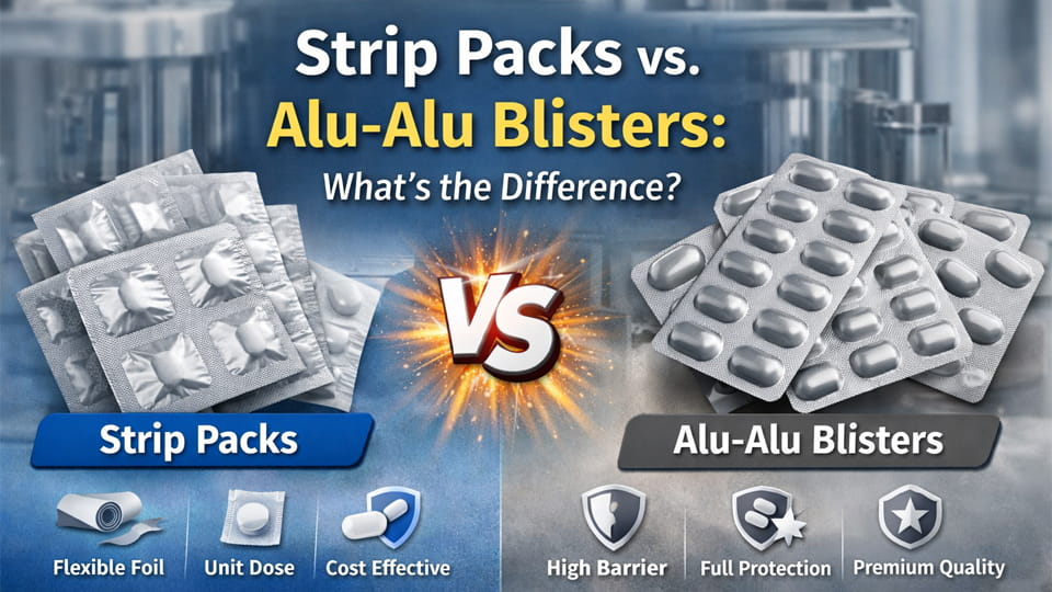Strip Pack vs Alu-Alu Blister Packaging