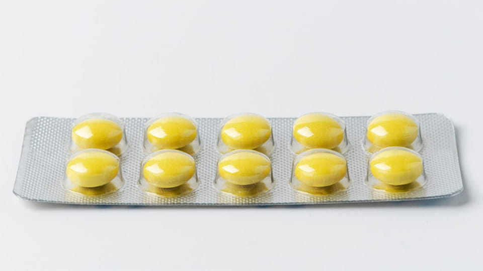 Sugar Coating Tablets in blister pack