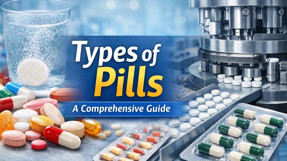 Soorten pillenformulieren & Handleiding voor de productie
