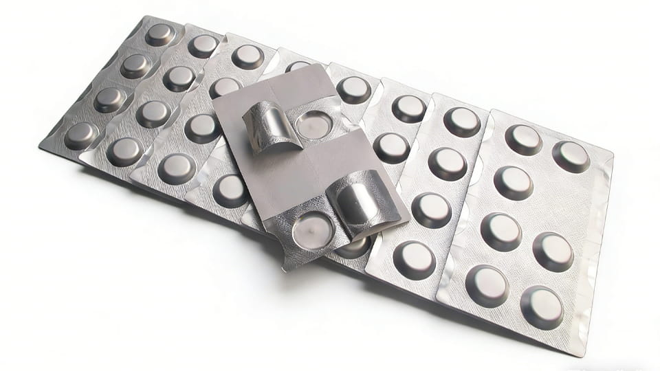 Blisterverpackung schützt ODTs vor Hitze und Feuchtigkeit