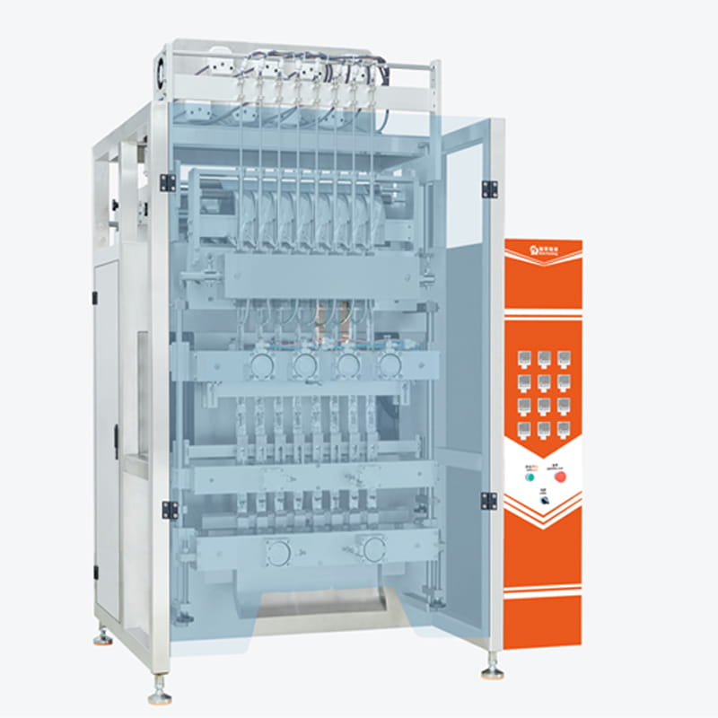 8-lane liquid stick pack machine by jinlupacking