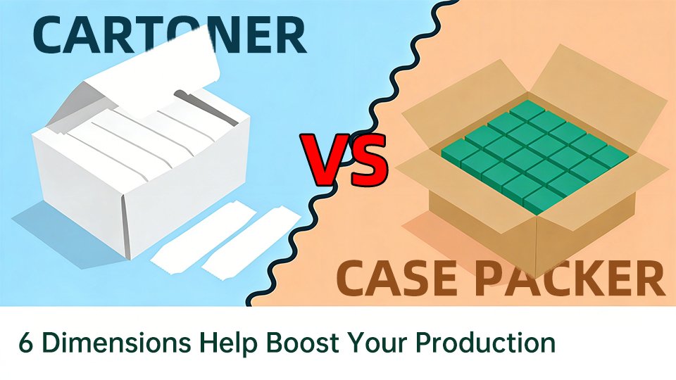 Cartoning Machine VS Case Packer
