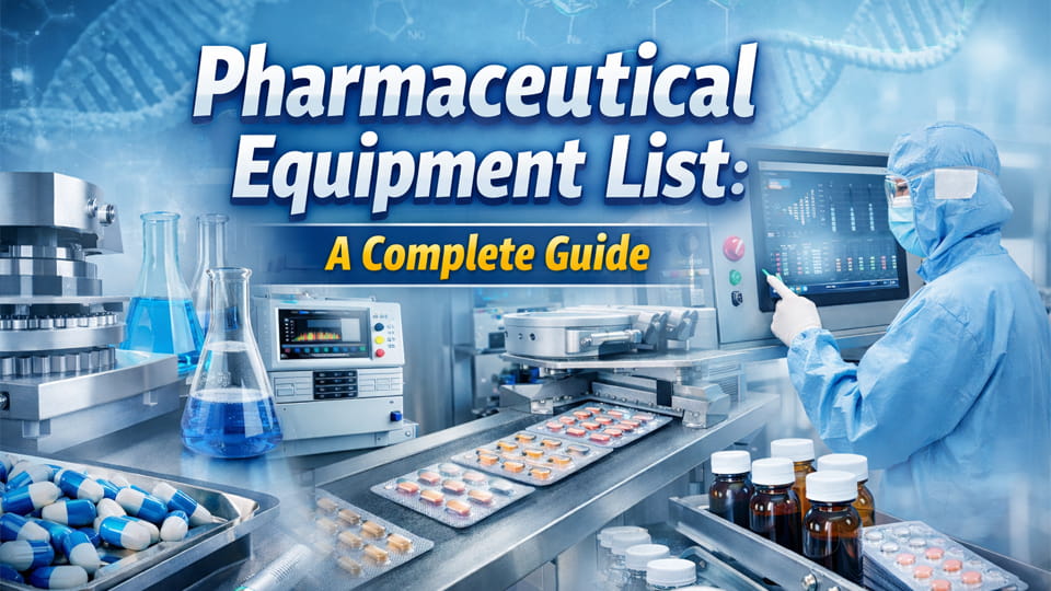 Pharmaceutical Equipment List