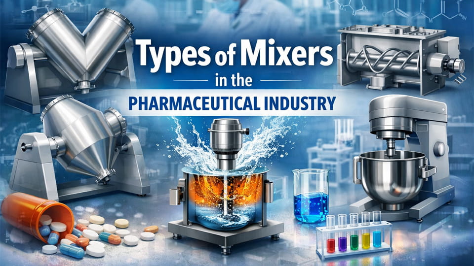 Types of Mixers in the Pharmaceutical Industry