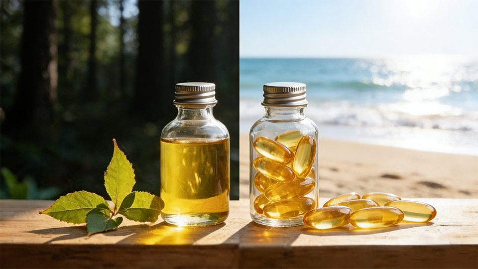 Cod Liver Oil Capsules vs Liquid