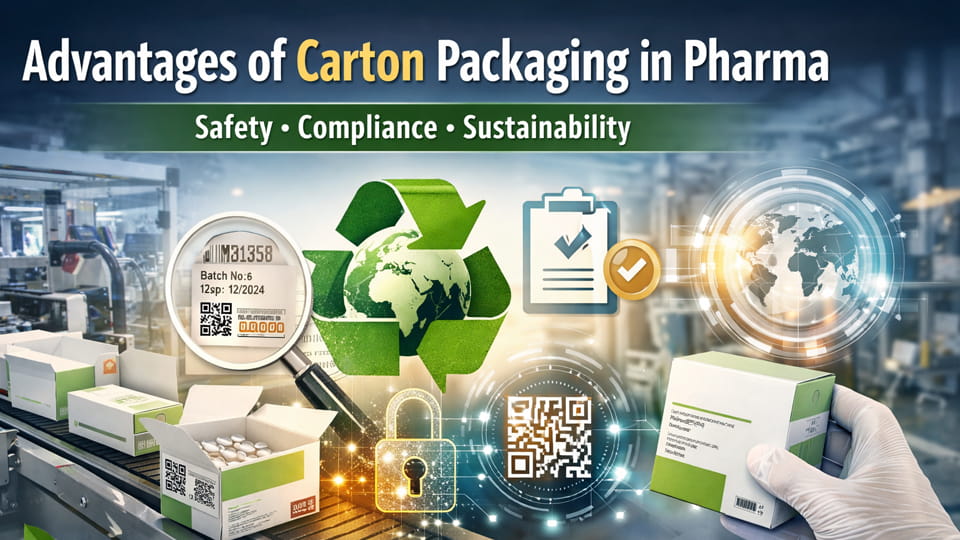 Zalety opakowań kartonowych w branży farmaceutycznej