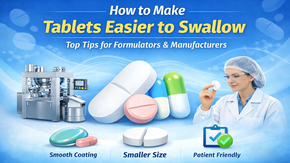 How to Make Tablets Easier to Swallow