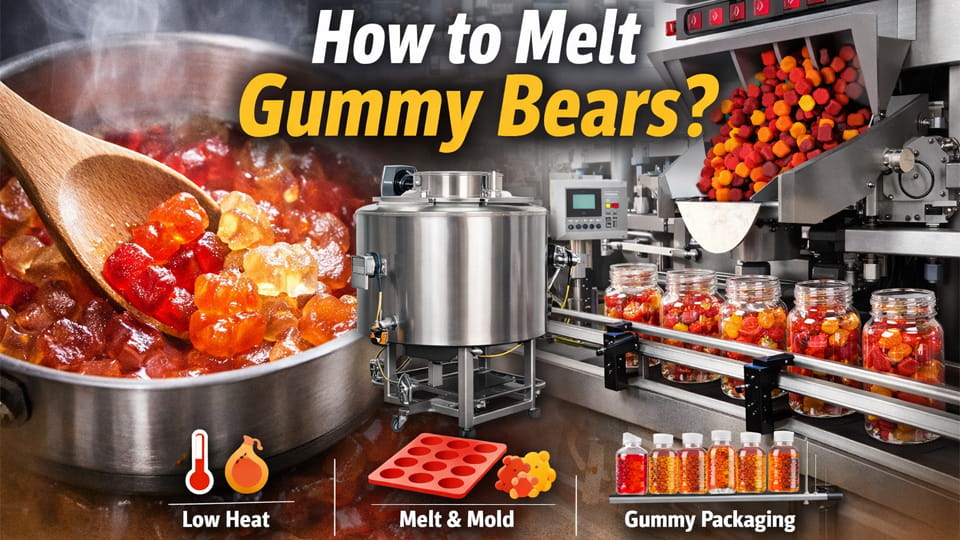 How to Melt Gummy Bears
