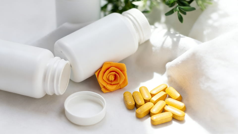 قرص Nutraceutical با بطری های پلاستیکی