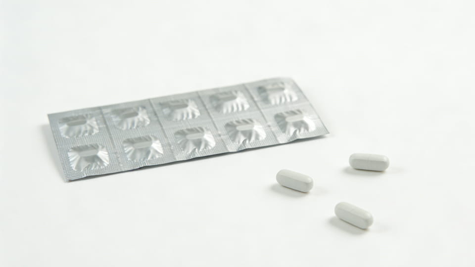 Tablets sealed in strip pack