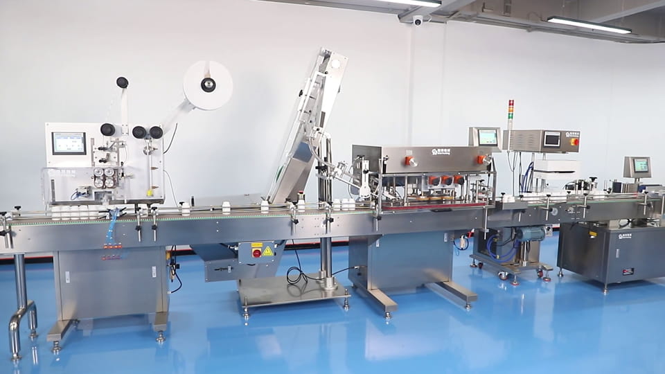 automated pill packaging line