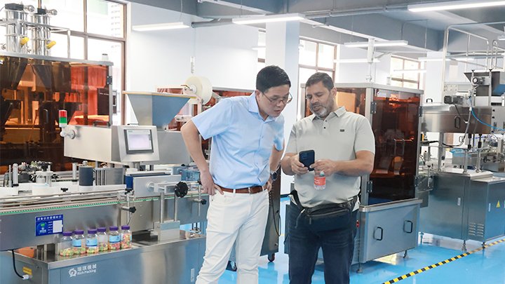 automatic cotton inserter machine