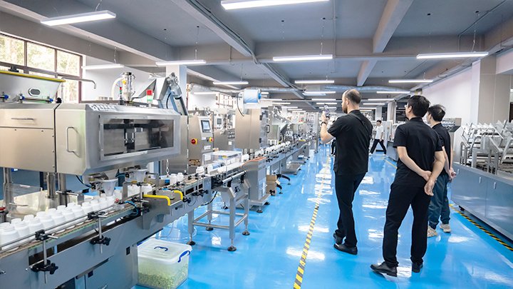 cotton inserter in counting line