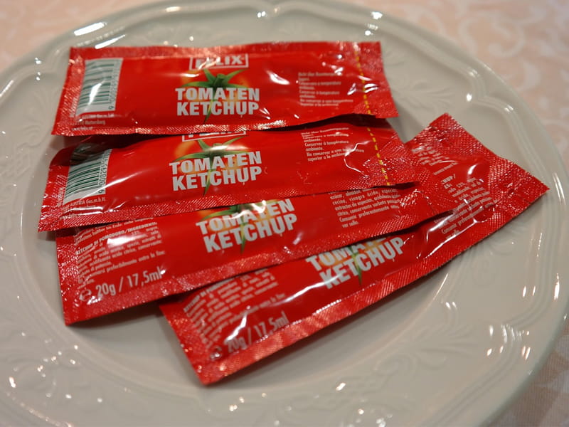 ketchup in Sachets & Stick Packs