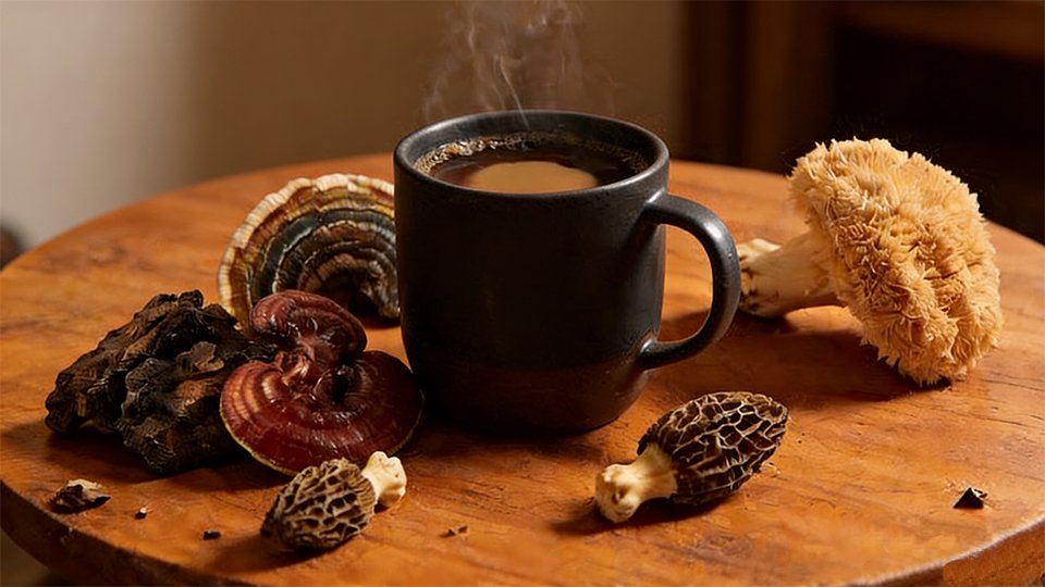 mushroom coffee ingredients