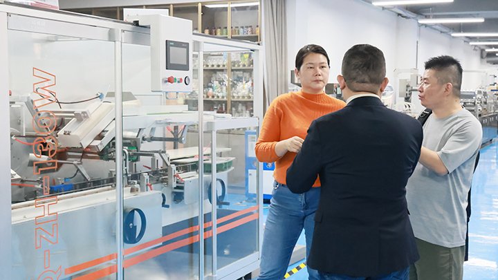 sachet cartoning machine