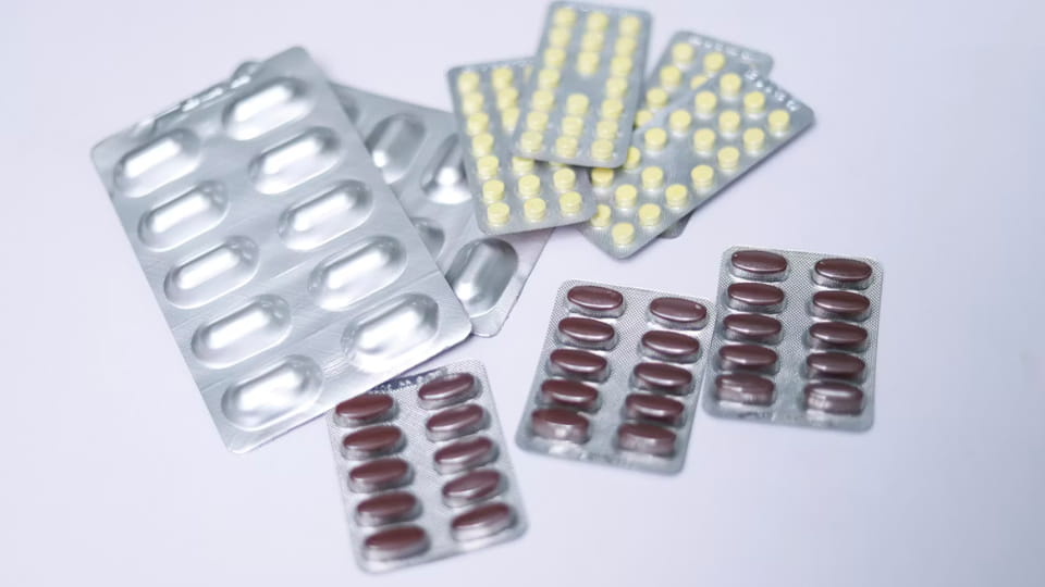 قرص در بسته های بلیستر