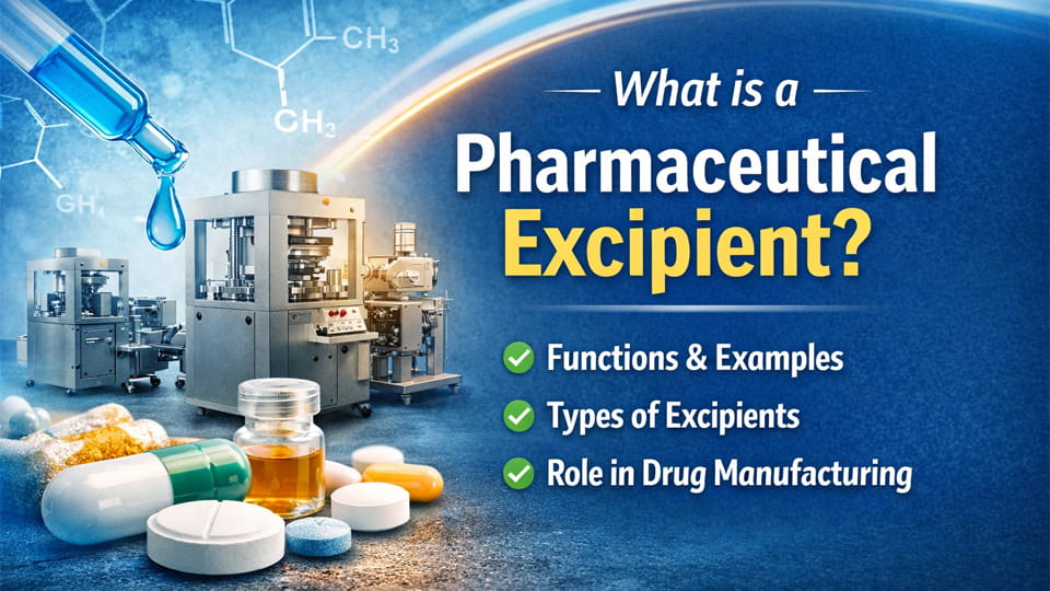 what is a pharmaceutical excipient