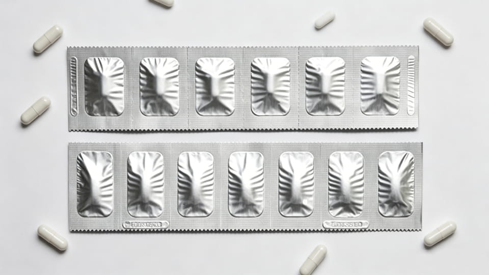 Capsules Packed in Strip Packaging