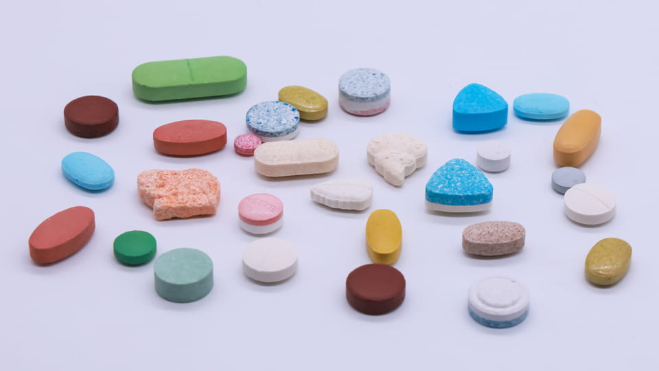 Different Tablet Types made by pill press