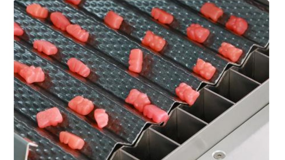 Jinlu Packing Gummy Counting Machine Teflon Vibrating Tray