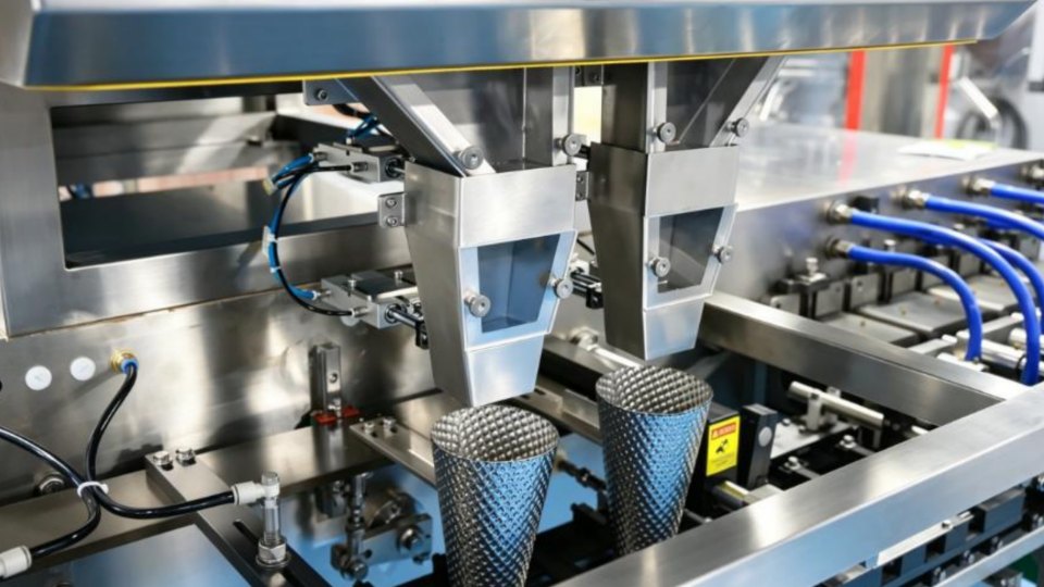 Gummy Counting Machine Discharging Station