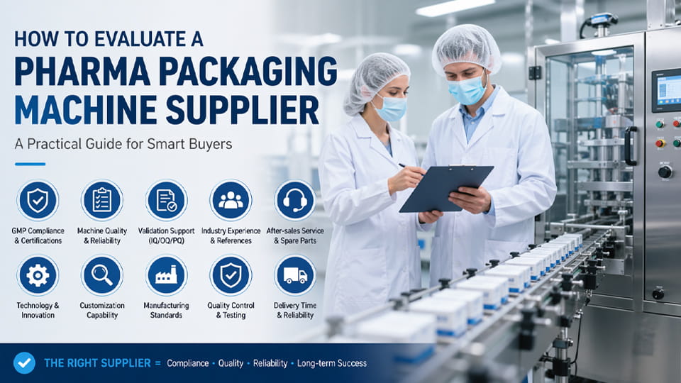 How to Evaluate a Pharma Packaging Machine Supplier