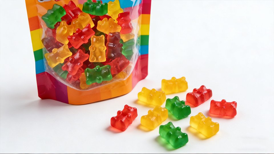 How to package gummies——stand-up pouch