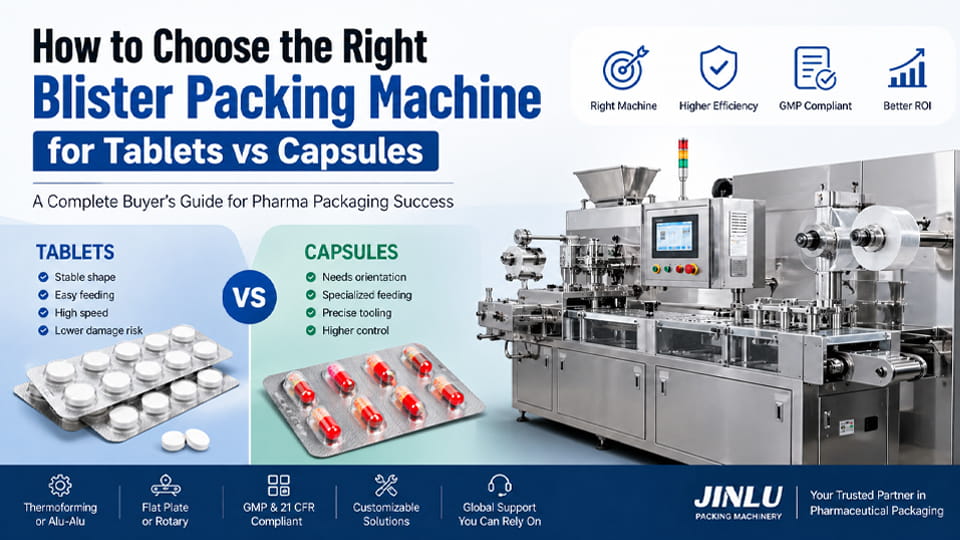 Tablets vs Capsules Blister Packing Machine