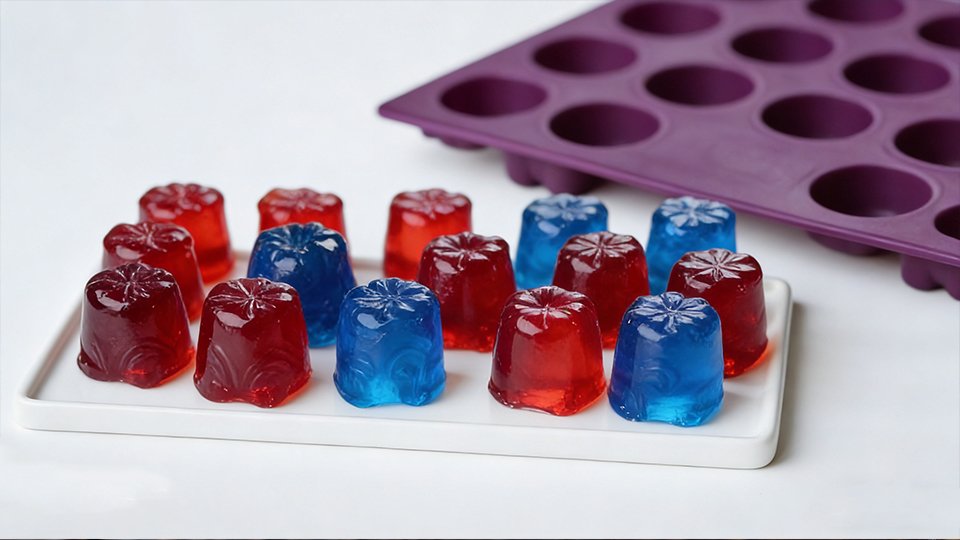 gelatin gummies out of mold