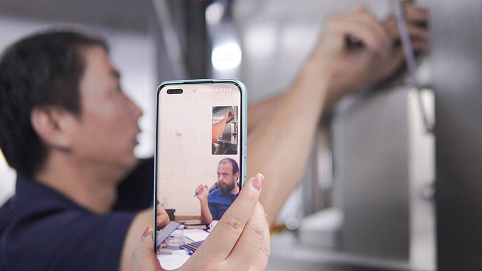 remote video call for after-sales service