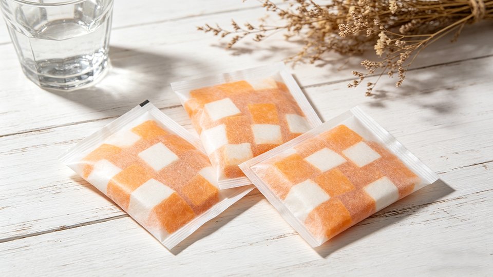 three sided seal sachet
