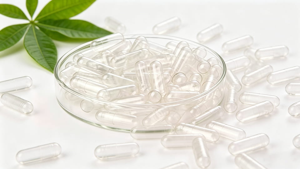 transparent Pullulan Capsules