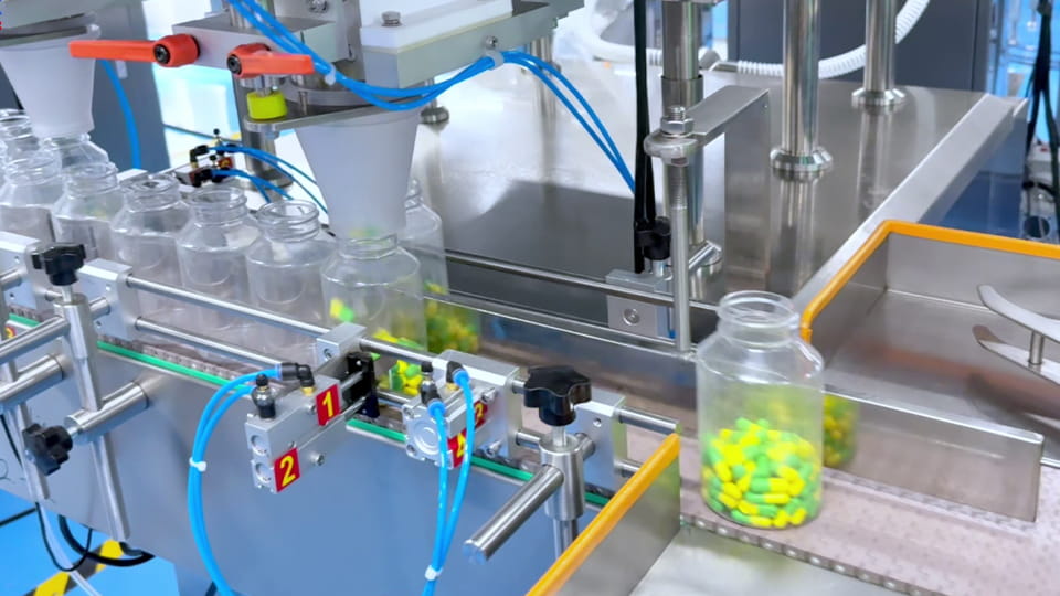 Counting&Bottling Machine for Bulk Packaging