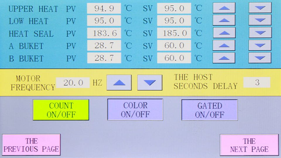 PID parameter setting