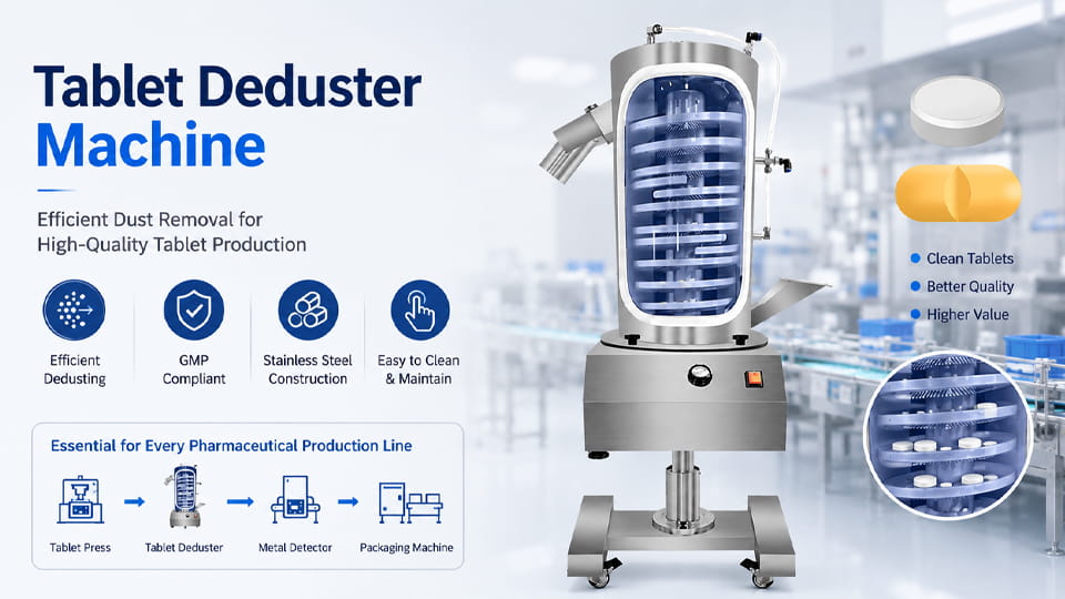 Tablet Deduster Machine