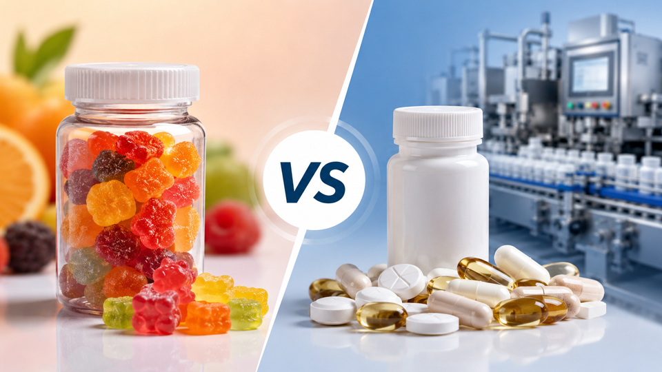 Vitamin Gummies vs Pills